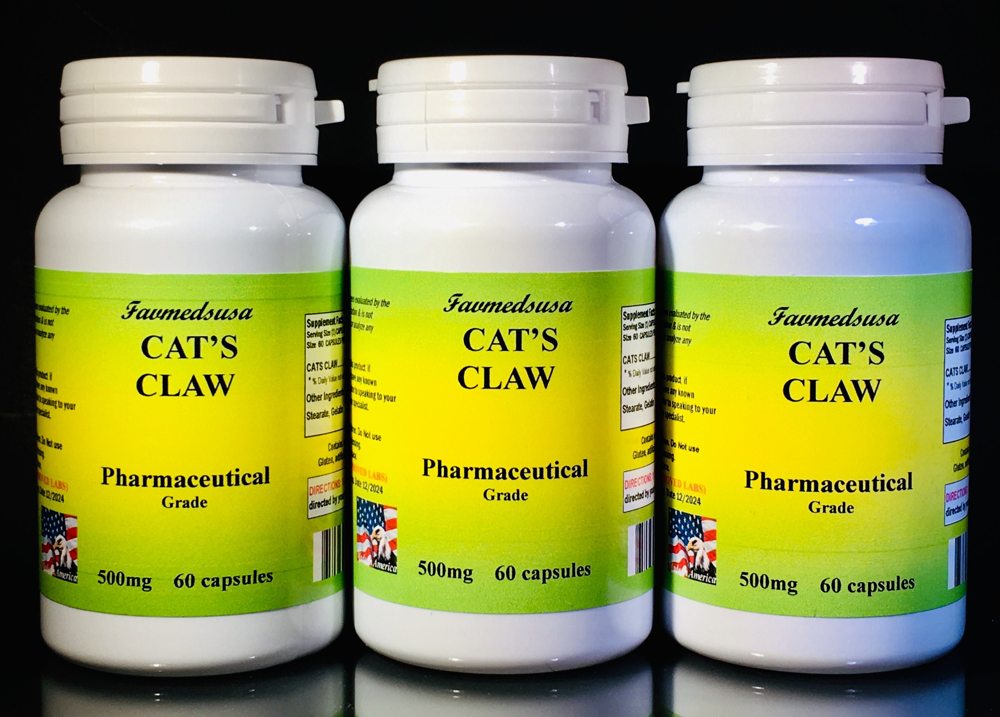 Cat's Claw, Una de Gato - 180 (3x60) capsules